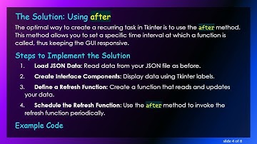 Refreshing Data in Tkinter: How to Loop Your Program Effortlessly