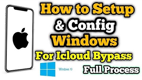how to setup & Config your Windows For icloud Bypass |  IOS 14 to 14.3 | Full Process 2021