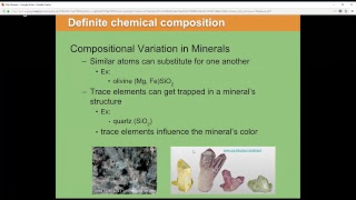 03 - How do you define a mineral?