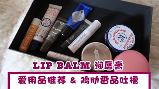 LIP BALM 润唇膏 丨爱用品推荐 & 鸡肋雷品吐槽 丨从开价到贵妇层