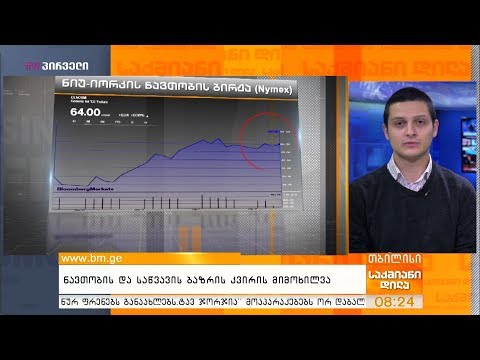 ნავთობის და საწვავის ბაზრის კვირის მიმოხილვა