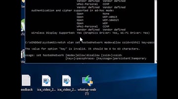 How to setup wifi Hotspot in windows using CMD