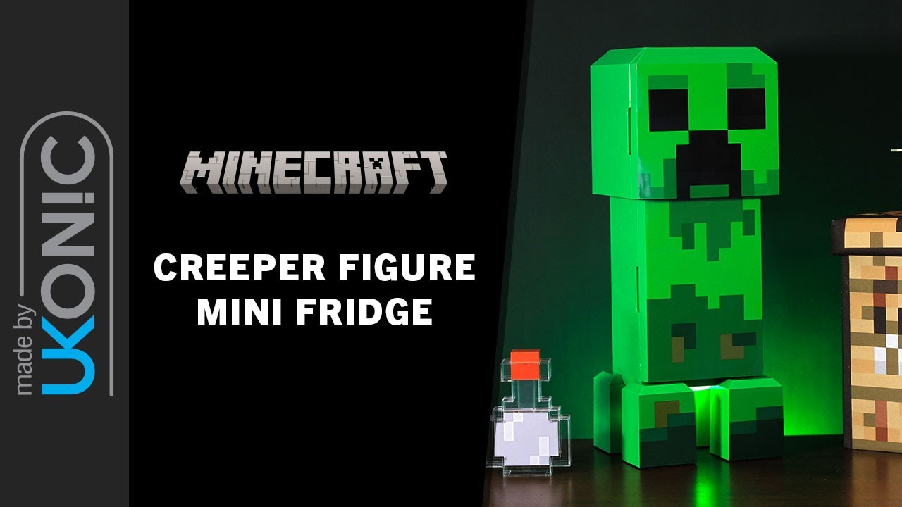 Minecraft Large Creeper Mini Fridge Made By Ukonic 