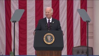 WATCH: President Biden marks Memorial Day with wreath-laying ceremony, remarks