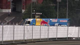 KAMAZ Master crash at Bavaria Moscow City Racing 2010