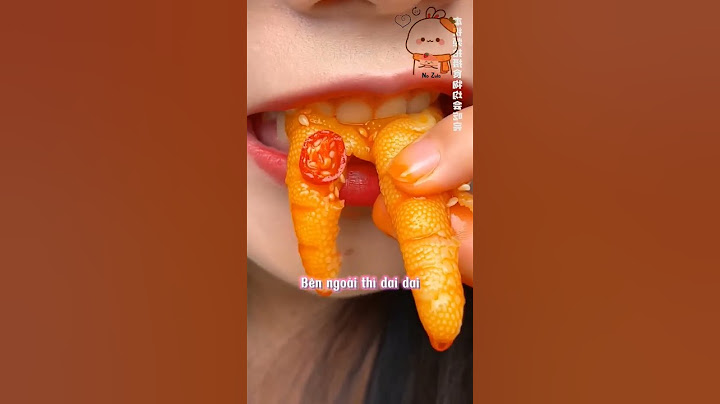 Ăn chân gà rút xương sốt cay nồng 🤤🤤