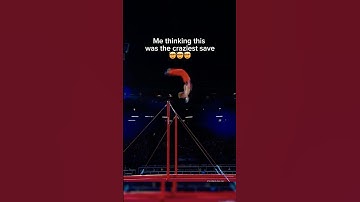 The NO HAND catch?!?! 🤯#sport #gymnast #flip #crazy