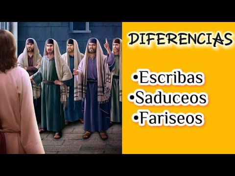 Video: ¿Quién es fariseo y saduceo?