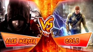 ALEX MERCER VS COLE | BATALLA DE HEROES | Zarcort (Con cyclo) chords