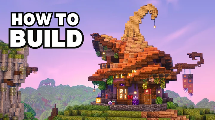 Tutorial | How to build a Witch Hut in Minecraft