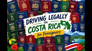 Driving Legally in Costa Rica - What you need to know!