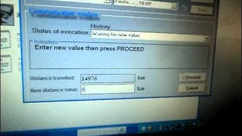 Mileage correction software, OBD II programmer Jprog for Fiesta 2011