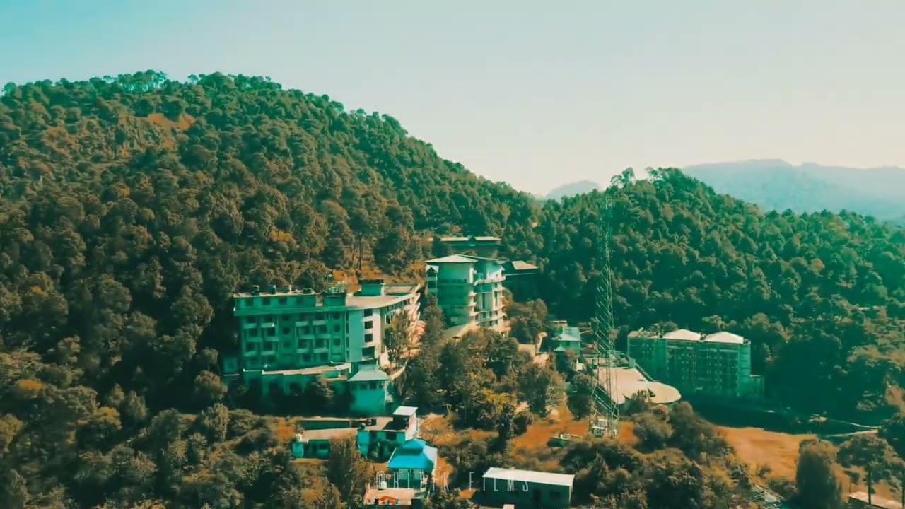 Aerial View Of Green Hills Engineering College