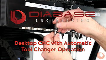 Desktop CNC with Automatic Tool Changer (ATC) Operation