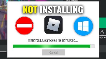 How To Fix ROBLOX Not Installing on Windows - Roblox Installer Not Working - Easy & Quick Guide