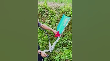 Đầu cắt tỉa hàng rào lắp với máy cắt cỏ 4 thì