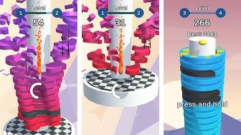 Stack Fall Android Gameplay HD (By VOODOO)