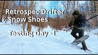 Retrospec Drifter Snow Shoes Test | 4K