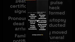 The Man Who Was Declared Dead Before He Died
