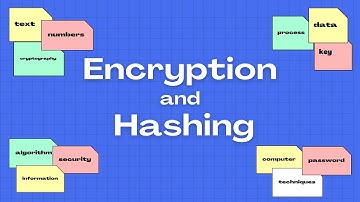 THE DIFFERENCE BETWEEN ENCRYPTION AND HASHING