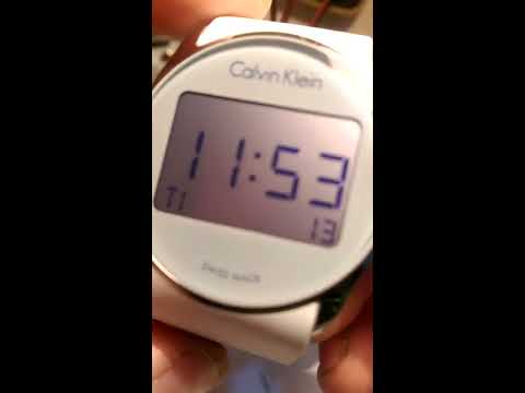 calvin klein future digital watch