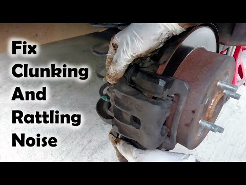 Fix Wheel End Rattling Noise | Clunking noise over rough roads | Easy brake service