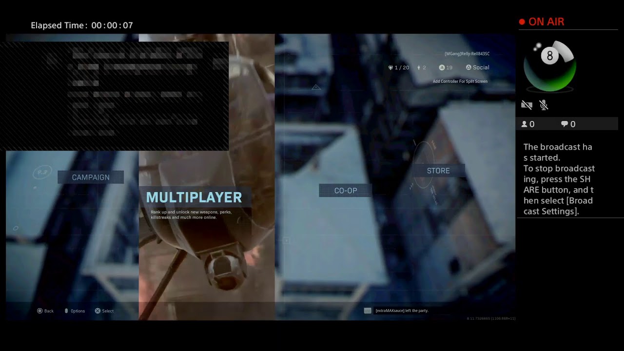 MGang‘s Live PS4 Broadcast