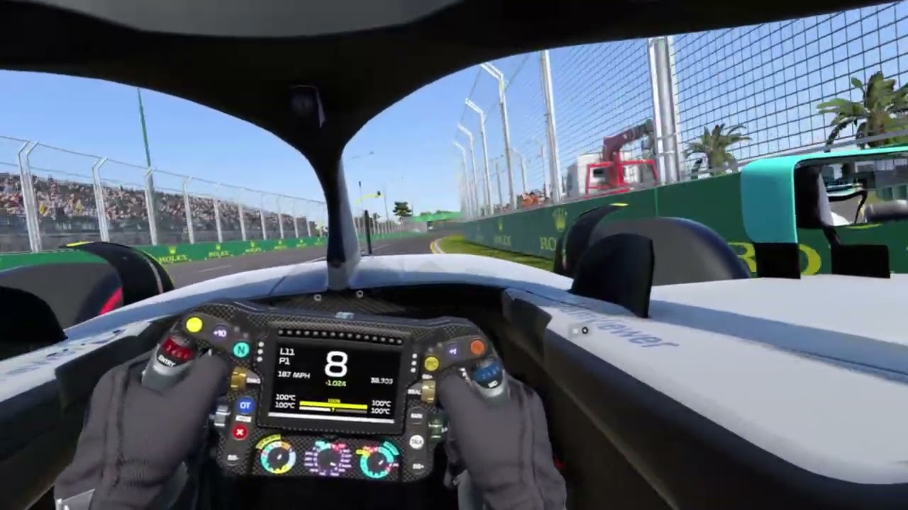 My First Clean Hotlap In F1 22 VR!!