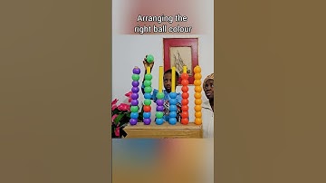 Arranging the right ball colour #short #game #livegame #colourball