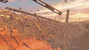 NVIDIA RocketSled Fermi DX11, CUDA, Physx Demo - inspired by Mythbusters?