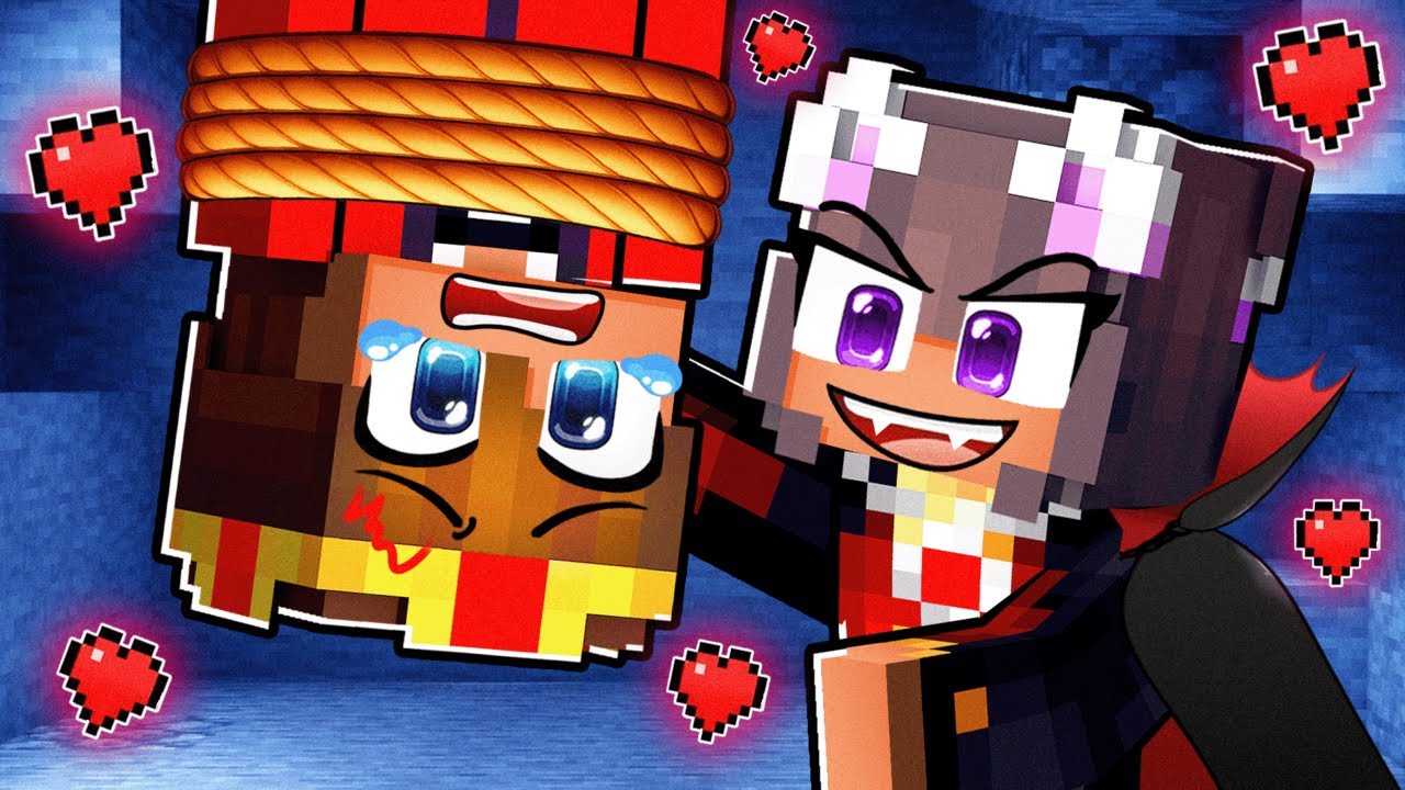 Semlaki MENSCH und Nelly VAMPIR Liebesgeschichte in Minecraft!