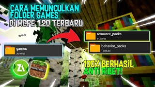 Cara Memunculkan Folder games Di Minecraft 1.20/1.21 Terbaru 2025! - 100% WORK