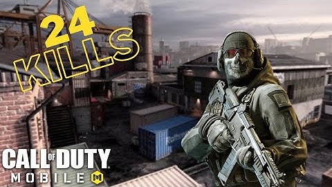 Call Of Duty Mobile | 24 kills |Hackney Yard | Team Deathmatch | Gameplay