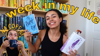 weekly reading vlog without coffee + 6 AUDITIONS A Crazy busy week