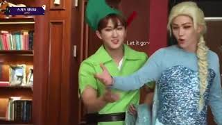 Felix singing Let It Go with his deep voice #straykids #felix #elsa #frozen #kpop #halloween