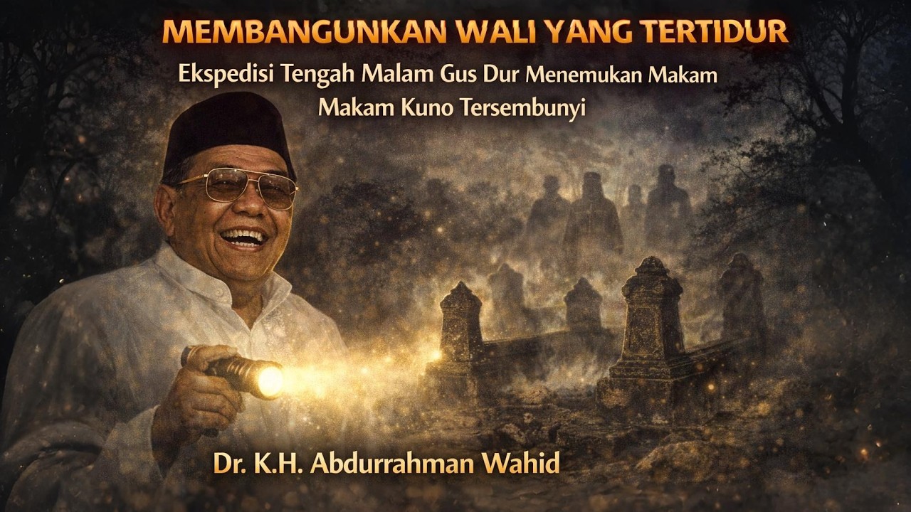 MEMBANGUNKAN WALI YANG TERTIDUR‼️Ekspedisi Tengah Malam Gus Dur Menemukan Makam Makam Kuno