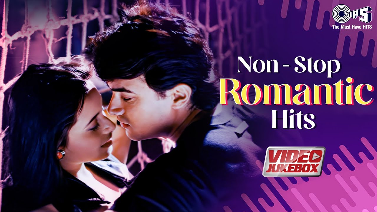 Non Stop Romantic Hits  Bollywood Love Songs  Soulful Romantic Songs Hindi  90s Video Jukebox
