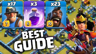 Hybrid Strategy Best Guide | New Th13 Attack Hog/Miner Strategy | Clash of Clans screenshot 2