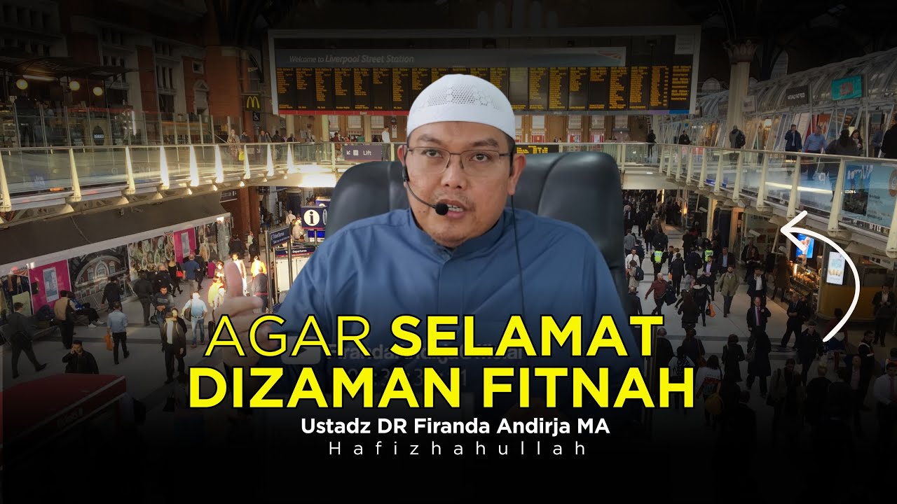 KAJIAN TEMATIK - USTADZ DR FIRANDA ANDIRJA MA - YouTube