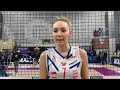 Elena Pietrini | Post match interview vs Wash4green Monviso Volley