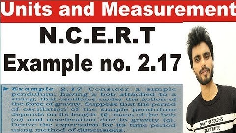 Physics ncert example 2.17 class 11th | example 2.17 physics class 11 | example 2.17 phy class 11