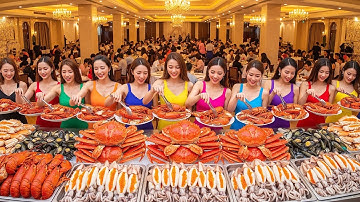 Why Not? Just $20 for All-You-Can-Eat Seafood Worth $500 Anywhere Else-Vietnam Biggest Buffet