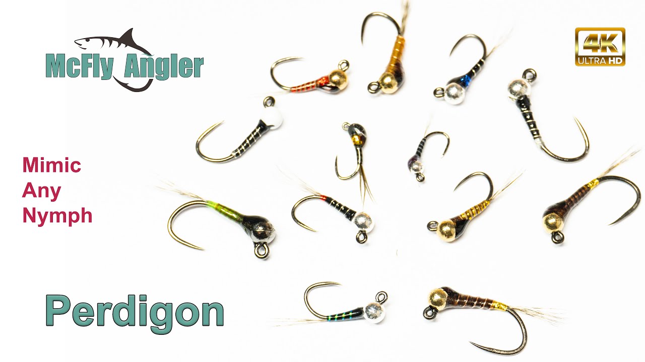 Perdigon Fly - Imitate any bug nymph - McFly Angler Fly Tying Tutorial 