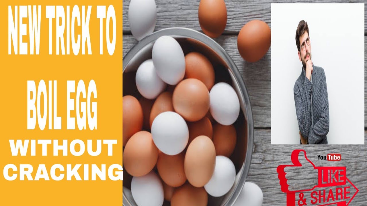 How to boil egg without cracking best way to boil eggs youtube