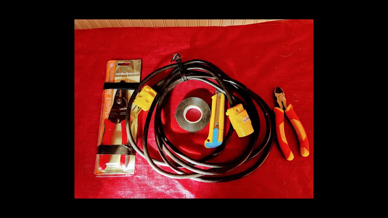 ASMR Reparation Electric Ralonge 4 mètre Recuperation