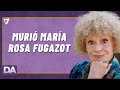 ÚLTIMO MOMENTO: FALLECIÓ María Rosa Fugazot, una leyenda del teatro y la televisión argentina 📺✨
