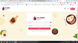 Food Ordering Web Application screenshot 2