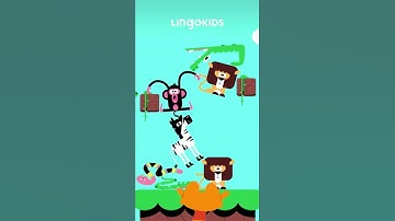 STACKING GAME: Safari Animals 🐘🐒| Lingokids Games | SHORTS