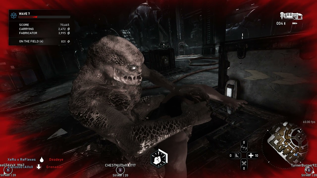 [Gears 5 - Horde Boss Rush] Reactor - Striker only