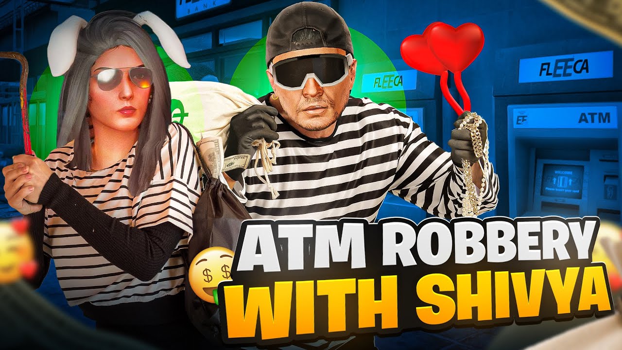 ATM ROBBERY WITH A GIRL | GTA 5 FUNNY HIGHLIGHT #s8ul #gta5rp #soulcity